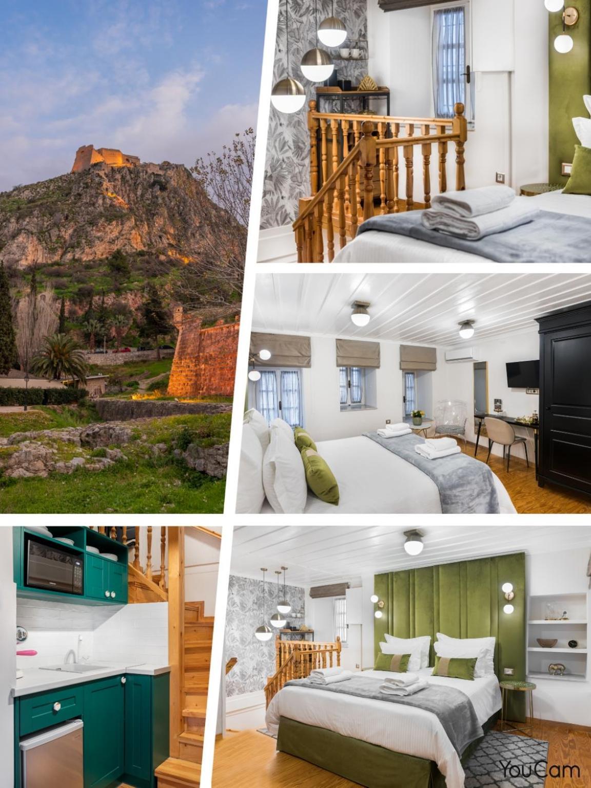 Mavrogenous Luxury Apartments Návplio Szoba fotó